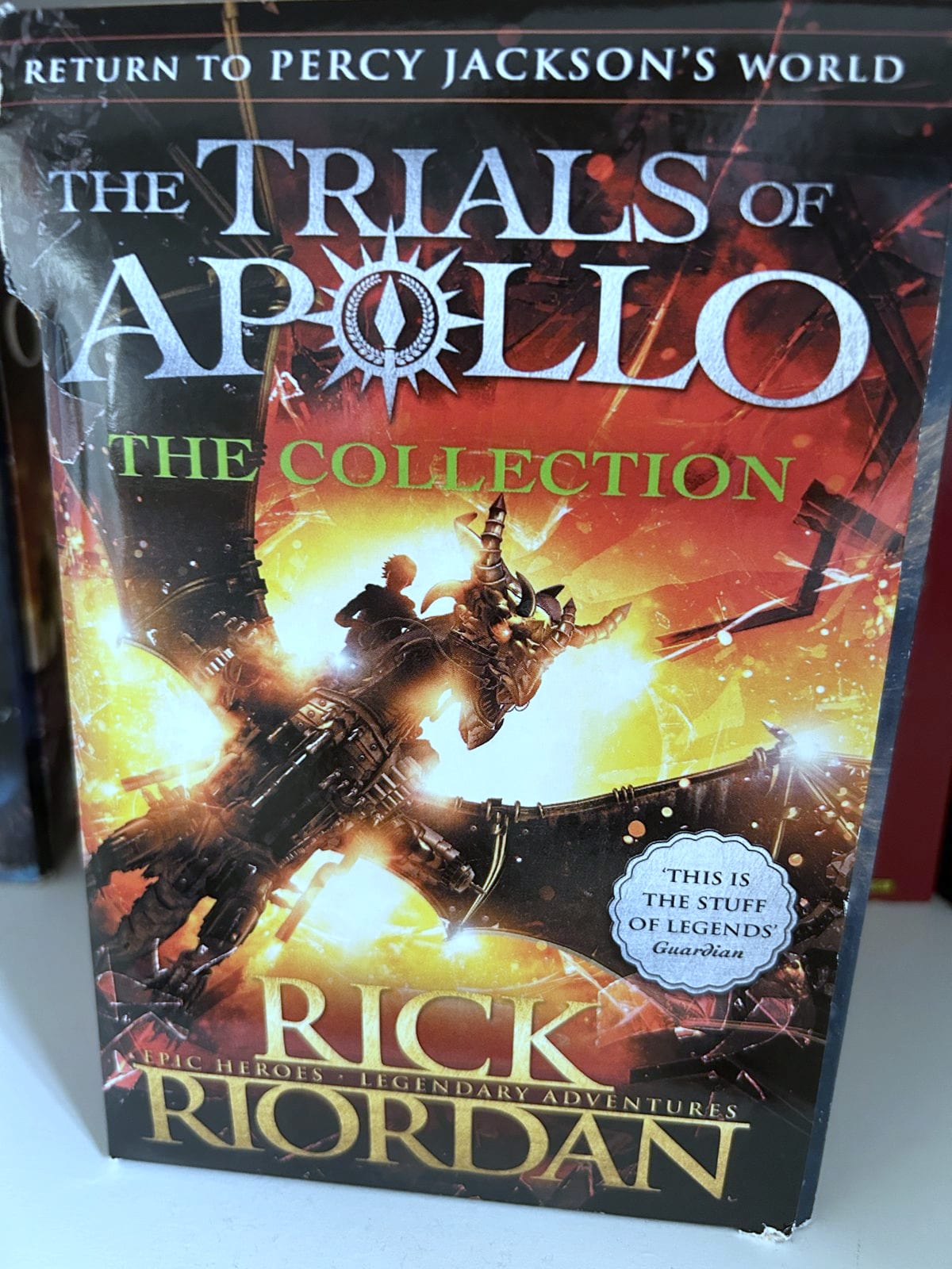 The Trials of Apollo — 4-Book Box Set, Books 1–4 (Rick Riordan)