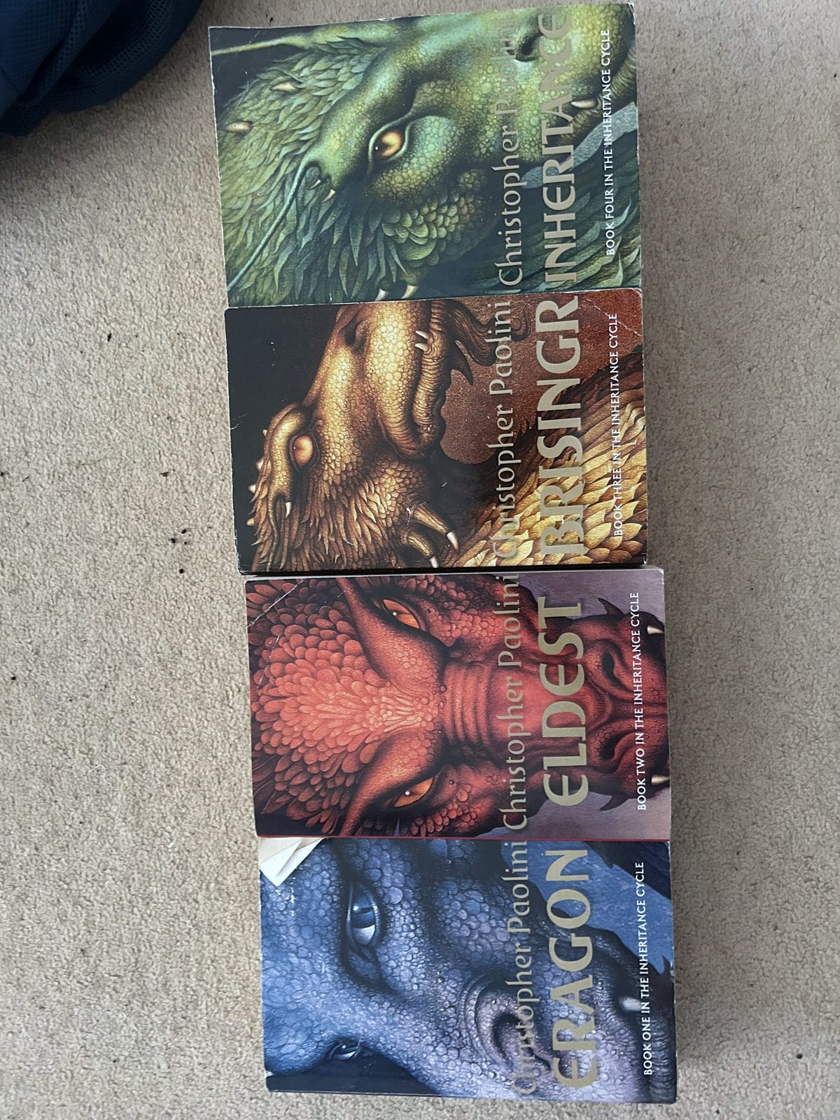The Inheritance Cycle — Complete 4-Book Series (Christopher Paolini)